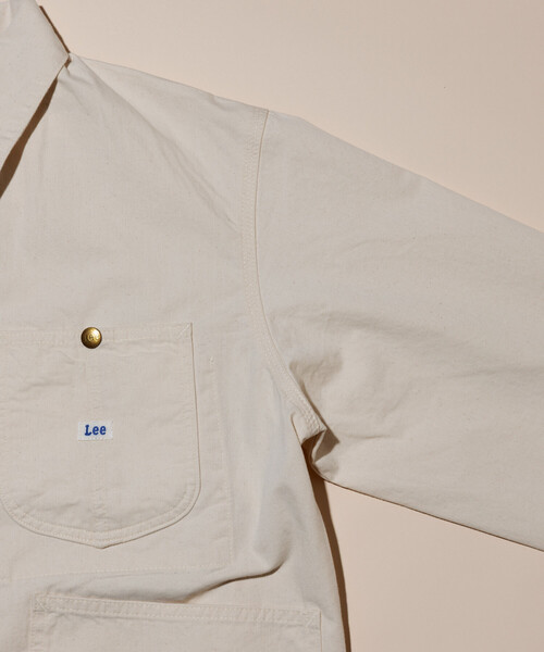 Lee(リー)の「Lee × FREAK'S STORE/リー 別注 LOCO JACKET/別注 ロコ デニムジャケット カバーオール(ブルゾン・メンズ・ナチュラル/その他9・MEDIUM/LARGE)」の6枚目の写真