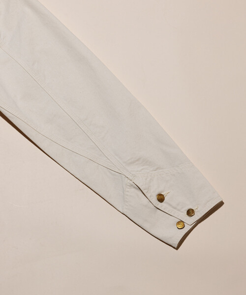 Lee(リー)の「Lee × FREAK'S STORE/リー 別注 LOCO JACKET/別注 ロコ デニムジャケット カバーオール(ブルゾン・メンズ・ナチュラル/その他9・MEDIUM/LARGE)」の7枚目の写真