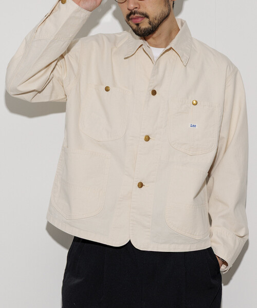 Lee(リー)の「Lee × FREAK'S STORE/リー 別注 LOCO JACKET/別注 ロコ デニムジャケット カバーオール(ブルゾン・メンズ・ナチュラル/その他9・MEDIUM/LARGE)」の15枚目の写真