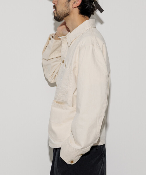 Lee(リー)の「Lee × FREAK'S STORE/リー 別注 LOCO JACKET/別注 ロコ デニムジャケット カバーオール(ブルゾン・メンズ・ナチュラル/その他9・MEDIUM/LARGE)」の18枚目の写真