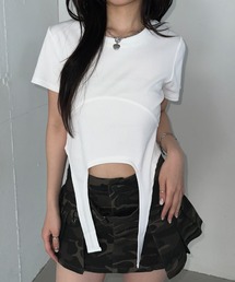 ガーターベルトピチTシャツ