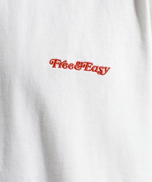 BAYFLOW（ベイフロー）の「【Free＆Easy（フリーアンドイージー）】別注バックプリントTシャツ（Tシャツ/カットソー・メンズ・ブルー/オフホワイト/ピンク・MEDIUM/LARGE）」の11枚目の写真