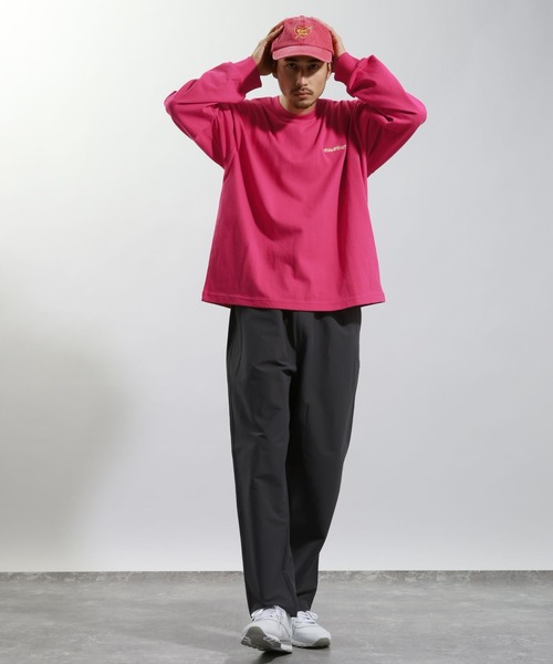 BAYFLOW（ベイフロー）の「【Free＆Easy（フリーアンドイージー）】別注バックプリントTシャツ（Tシャツ/カットソー・メンズ・ブルー/オフホワイト/ピンク・MEDIUM/LARGE）」の13枚目の写真