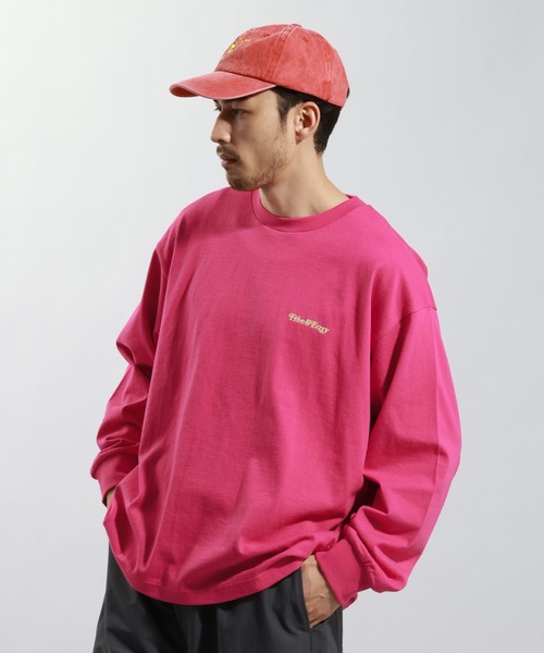 BAYFLOW（ベイフロー）の「【Free＆Easy（フリーアンドイージー）】別注バックプリントTシャツ（Tシャツ/カットソー・メンズ・ブルー/オフホワイト/ピンク・MEDIUM/LARGE）」の14枚目の写真