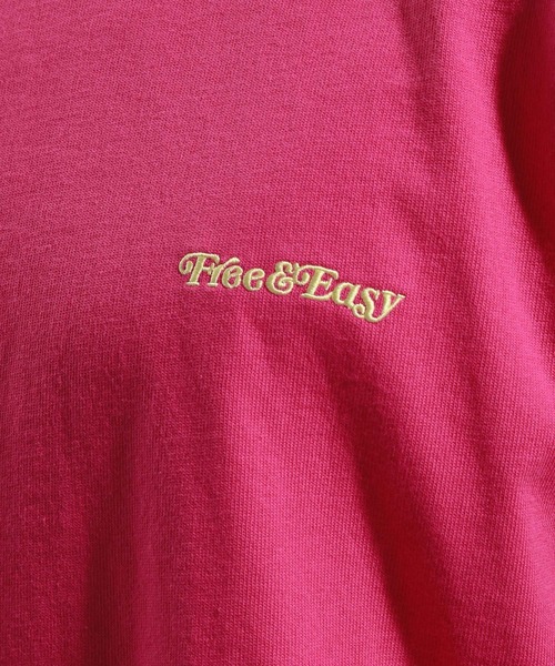 BAYFLOW（ベイフロー）の「【Free＆Easy（フリーアンドイージー）】別注バックプリントTシャツ（Tシャツ/カットソー・メンズ・ブルー/オフホワイト/ピンク・MEDIUM/LARGE）」の15枚目の写真