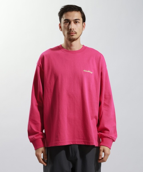 BAYFLOW（ベイフロー）の「【Free＆Easy（フリーアンドイージー）】別注バックプリントTシャツ（Tシャツ/カットソー・メンズ・ブルー/オフホワイト/ピンク・MEDIUM/LARGE）」の21枚目の写真