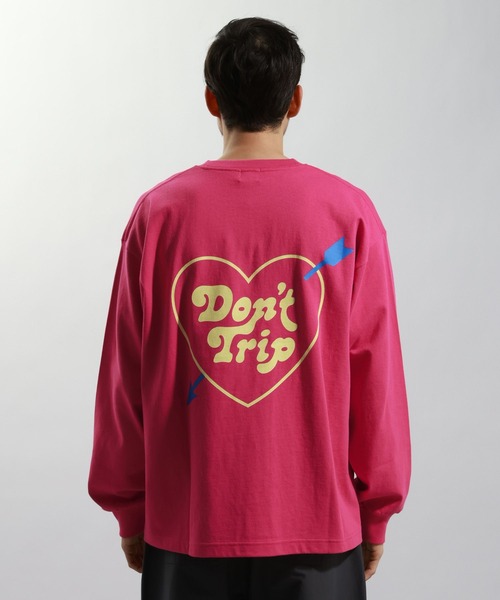 BAYFLOW（ベイフロー）の「【Free＆Easy（フリーアンドイージー）】別注バックプリントTシャツ（Tシャツ/カットソー・メンズ・ブルー/オフホワイト/ピンク・MEDIUM/LARGE）」の4枚目の写真