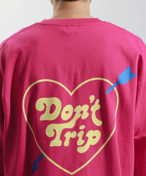 BAYFLOW（ベイフロー）の「【Free＆Easy（フリーアンドイージー）】別注バックプリントTシャツ（Tシャツ/カットソー・メンズ・ブルー/オフホワイト/ピンク・MEDIUM/LARGE）」の6枚目の写真