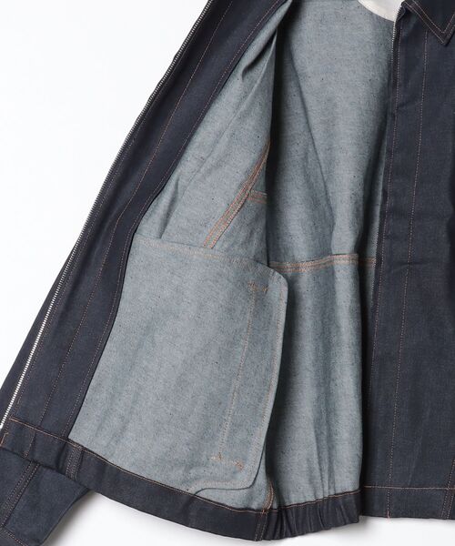 rehacer(レアセル)の「rehacer : Tuck Volume Denim Jacket / タック ボリュームデニム ジャケット(デニムジャケット・レディース・インディゴブルー・MEDIUM)」の17枚目の写真