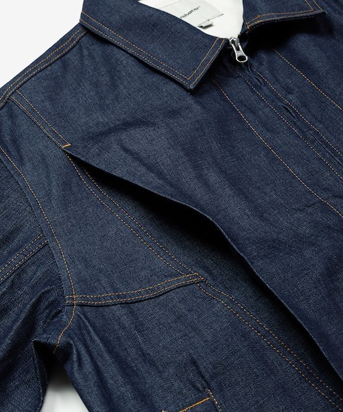 rehacer(レアセル)の「rehacer : Tuck Volume Denim Jacket / タック ボリュームデニム ジャケット(デニムジャケット・レディース・インディゴブルー・MEDIUM)」の9枚目の写真