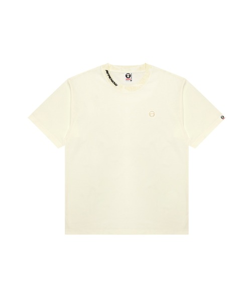 AAPE BY A BATHING APE(エーエイプバイアベイシングエイプ)の「AAPE NOW TEE(Tシャツ/カットソー・メンズ・アイボリー/ブラック・MEDIUM/LARGE/XX-LARGE/X-LARGE/SMALL)」の2枚目の写真
