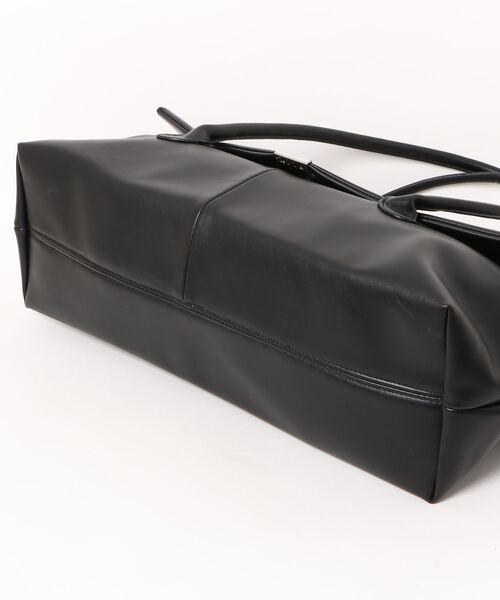 Chikashitsu +】boston non-leather bag / 【チカシツプラス】ボストン