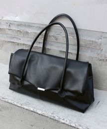 Chikashitsu +（チカシツプラス）の「【Chikashitsu +】boston non-leather bag / 【チカシツプラス】ボストン合皮バッグ（ボストンバッグ）」