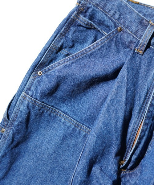 Carhartt(カーハート)の「THRIFTY LOOK / スリフティールック CARHARTT DOUBLE KNEE ONE-TUCK 5POCKET PANTS リメイク ダブルニーパンツ(その他パンツ・メンズ・インディゴブルー/ブラック/ナチュラル/ブラウン・LARGE/MEDIUM)」の7枚目の写真