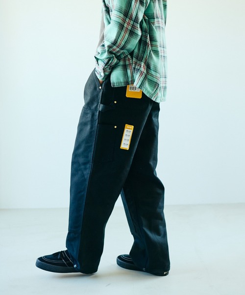 Carhartt(カーハート)の「THRIFTY LOOK / スリフティールック CARHARTT DOUBLE KNEE ONE-TUCK 5POCKET PANTS リメイク ダブルニーパンツ(その他パンツ・メンズ・インディゴブルー/ブラック/ナチュラル/ブラウン・LARGE/MEDIUM)」の17枚目の写真