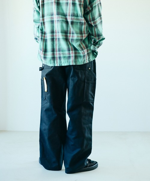 Carhartt(カーハート)の「THRIFTY LOOK / スリフティールック CARHARTT DOUBLE KNEE ONE-TUCK 5POCKET PANTS リメイク ダブルニーパンツ(その他パンツ・メンズ・インディゴブルー/ブラック/ナチュラル/ブラウン・LARGE/MEDIUM)」の19枚目の写真