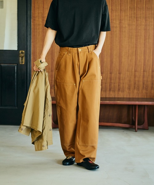 Carhartt(カーハート)の「THRIFTY LOOK / スリフティールック CARHARTT DOUBLE KNEE ONE-TUCK 5POCKET PANTS リメイク ダブルニーパンツ(その他パンツ・メンズ・インディゴブルー/ブラック/ナチュラル/ブラウン・LARGE/MEDIUM)」の20枚目の写真