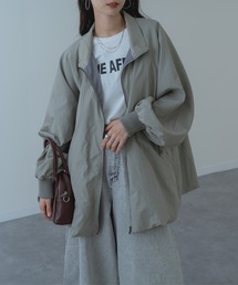 refinedworks（リファインドワークス）の「【refinedworks】ナイロン 素材の ミドル丈 バルーンコート（ブルゾン）」