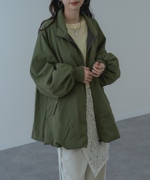 refinedworks（リファインドワークス）の「【refinedworks】ナイロン 素材の ミドル丈 バルーンコート（ブルゾン）」