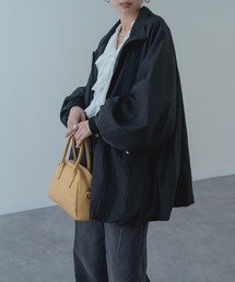 refinedworks（リファインドワークス）の「【refinedworks】ナイロン 素材の ミドル丈 バルーンコート（ブルゾン）」