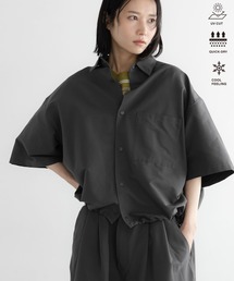SETUP可能【LFM(U)】DRYMIXショートシャツSS/接触冷感・UVカット・クイックドライ 658957