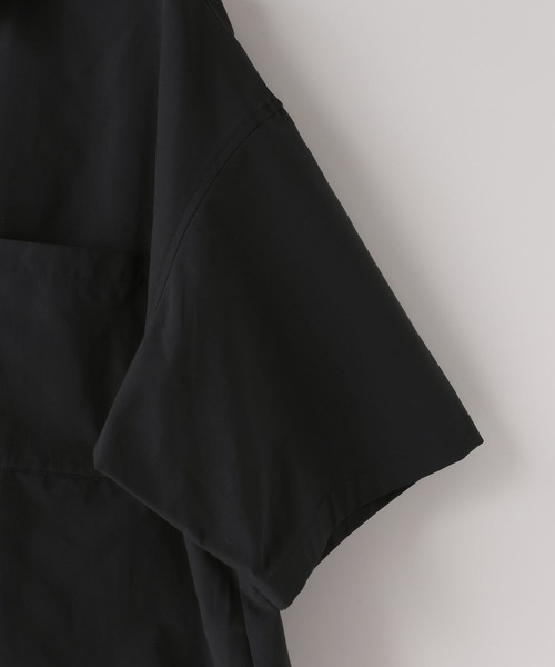 LOWRYS FARM（ローリーズファーム）の「SETUP可能【LFM(U)】DRYMIXショートシャツＳＳ　 658957（シャツ/ブラウス・メンズ・ネイビー/ベージュ/ブラック・LARGE/MEDIUM）」の12枚目の写真