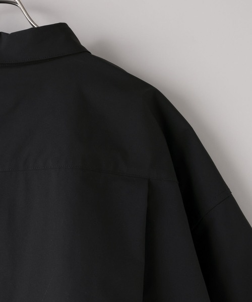 LOWRYS FARM（ローリーズファーム）の「SETUP可能【LFM(U)】DRYMIXショートシャツＳＳ　 658957（シャツ/ブラウス・メンズ・ネイビー/ベージュ/ブラック・LARGE/MEDIUM）」の14枚目の写真