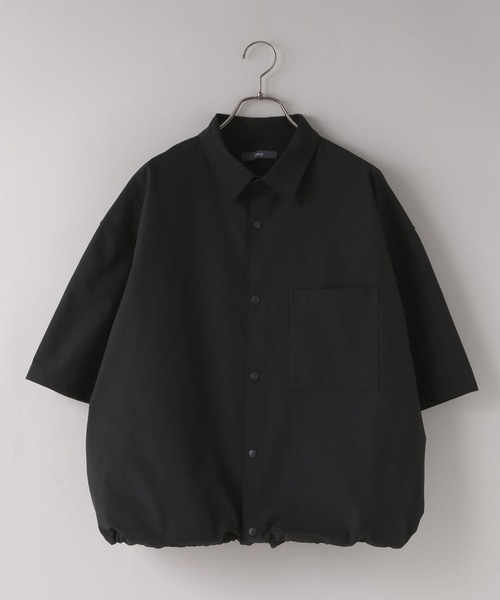 LOWRYS FARM（ローリーズファーム）の「SETUP可能【LFM(U)】DRYMIXショートシャツＳＳ　 658957（シャツ/ブラウス・メンズ・ネイビー/ベージュ/ブラック・LARGE/MEDIUM）」の9枚目の写真