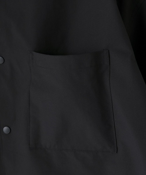 LOWRYS FARM（ローリーズファーム）の「SETUP可能【LFM(U)】DRYMIXショートシャツＳＳ　 658957（シャツ/ブラウス・メンズ・ネイビー/ベージュ/ブラック・LARGE/MEDIUM）」の4枚目の写真