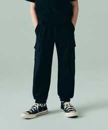 カーゴスウェットパンツ[ブラック]