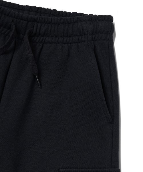 MUSINSA STANDARD KIDS（ムシンサスタンダードキッズ）の「カーゴスウェットパンツ[ブラック]（スウェットパンツ・レディース・その他・100/110/120/130/140/150/160）」の6枚目の写真