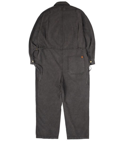 UNIVERSAL OVERALL(ユニバーサルオーバーオール)の「VINTAGE JUMP SUIT/ジャンプスーツ(つなぎ/オールインワン・レディース・ベージュ/ブルー系その他/チャコールグレー・F)」の7枚目の写真