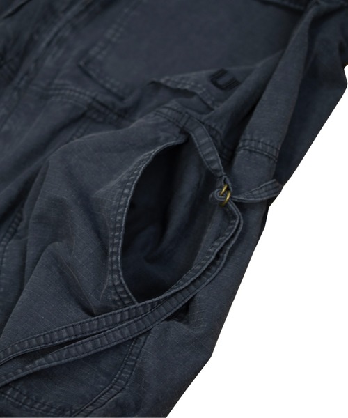 UNIVERSAL OVERALL(ユニバーサルオーバーオール)の「VINTAGE JUMP SUIT/ジャンプスーツ(つなぎ/オールインワン・レディース・ベージュ/ブルー系その他/チャコールグレー・F)」の11枚目の写真
