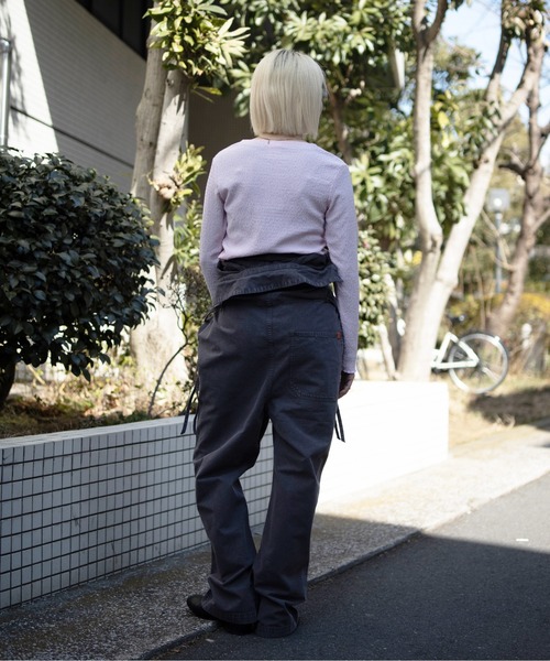 UNIVERSAL OVERALL(ユニバーサルオーバーオール)の「VINTAGE JUMP SUIT/ジャンプスーツ(つなぎ/オールインワン・レディース・ベージュ/ブルー系その他/チャコールグレー・F)」の17枚目の写真