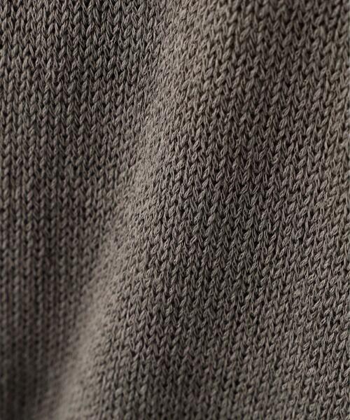 MARGARET HOWELL（マーガレットハウエル）の「BRAIDED LINEN（ニット/セーター・レディース・グレー/ホワイト・FREE）」の6枚目の写真