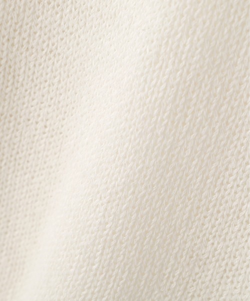 MARGARET HOWELL（マーガレットハウエル）の「BRAIDED LINEN（ニット/セーター・レディース・グレー/ホワイト・FREE）」の14枚目の写真