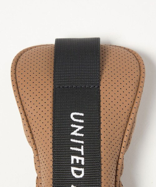 UNITED ARROWS GOLF（ユナイテッドアローズゴルフ）の「パンチング ユーティリティ ヘッドカバー（ゴルフグッズ・メンズ・ブラウン系/ブラック・FREE）」の3枚目の写真