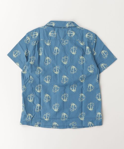 POLO RALPH LAUREN CHILDRENSWEAR(ポロ ラルフ ローレン チルドレンズウェア)の「アンカープリント コットン オックスフォード シャツ(シャツ/ブラウス・キッズ・マルチ・L/M/S/XL)」の4枚目の写真