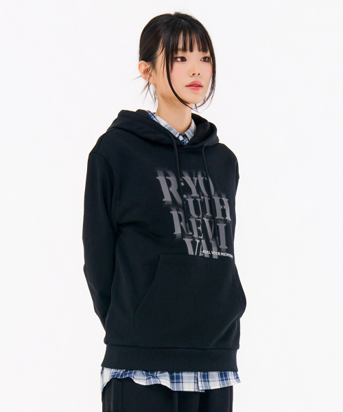 CHASECULT（チェイスカルト）の「共用グラフィックフードパーカー-FARU5119B03（パーカー・メンズ・ブラック・90/100/110/95/105）」の5枚目の写真