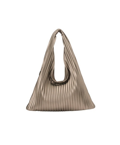 Knuth Marf（クヌースマーフ）の「leather pleats bag（トートバッグ・レディース・シルバー/ブラック・ONE SIZE）」の7枚目の写真