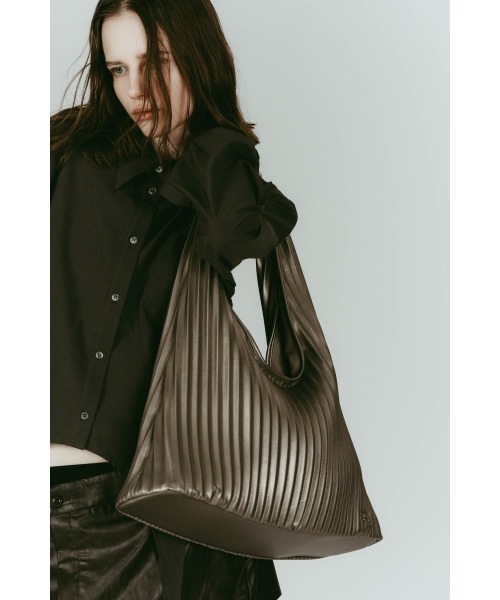 leather pleats bag（トートバッグ）｜Knuth Marf（クヌースマーフ）の
