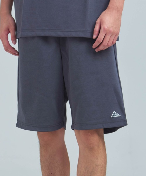 KELTY(ケルティ)の「KELTY WAPPEN LOGO PONTE SHORTS(その他パンツ・メンズ・ブラック/チャコール・XL/L/M)」の1枚目の写真