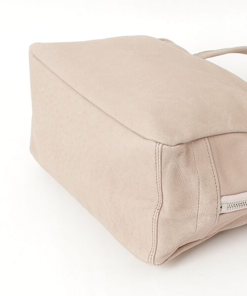 PR01.（ピーアールワン）の「REN ハリー スクエアダッフルXS（ショルダーバッグ・メンズ・ピンクベージュ/ブラック・FREE）」の4枚目の写真