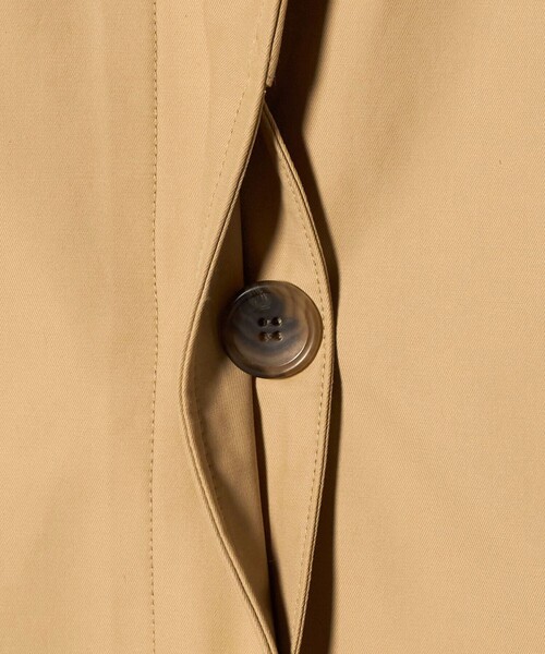 BEAUTY&YOUTH UNITED ARROWS(ビューティーアンドユースユナイテッドアローズ)の「【WEB限定】コットンナイロン ツイルノーカラーコート(その他アウター・レディース・ブラック/ベージュ・S/L/M)」の19枚目の写真