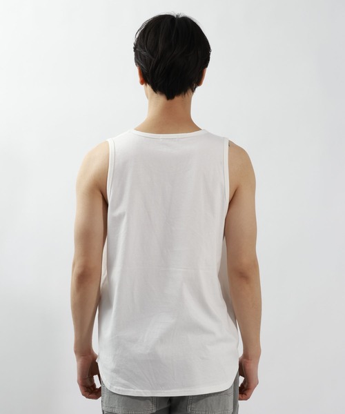 BAYFLOW（ベイフロー）の「[セットでお得!]メッシュレイヤードニットプルオーバー（Tシャツ/カットソー・メンズ・ネイビー/オレンジ/グリーン/チャコール・MEDIUM/LARGE）」の10枚目の写真