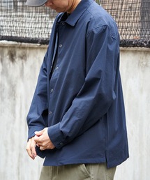 スナップライトシャツブルゾン