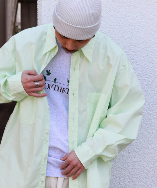 Marvine Pontiak shirt makers(マービンポンティアックシャツメーカーズ)の「Marvine Pontiak / マービンポンティアックシャツメーカーズ Military SH(シャツ/ブラウス・メンズ・グリーン系その他/レッド・FREE)」の3枚目の写真