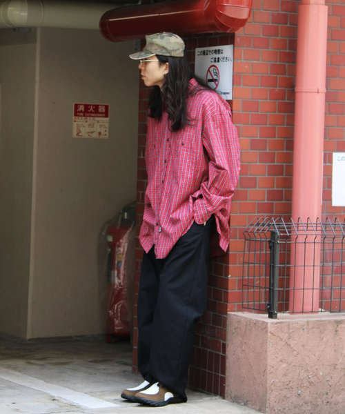 Marvine Pontiak shirt makers(マービンポンティアックシャツメーカーズ)の「Marvine Pontiak / マービンポンティアックシャツメーカーズ Military SH(シャツ/ブラウス・メンズ・グリーン系その他/レッド・FREE)」の11枚目の写真
