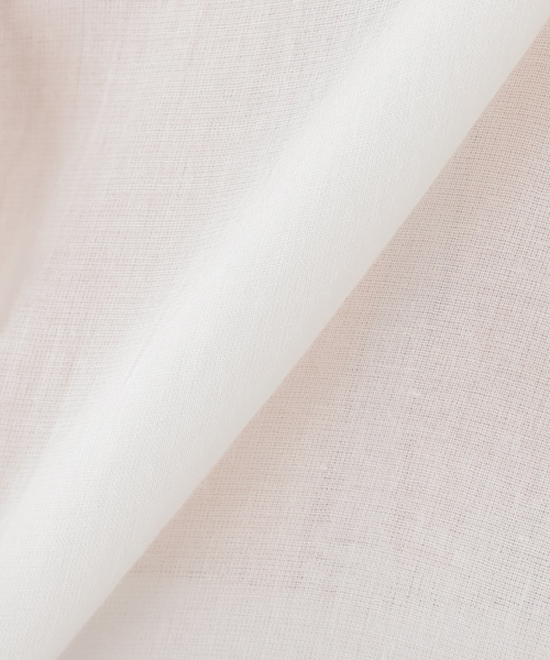 JOURNAL STANDARD LUXE（ジャーナルスタンダード　ラックス）の「ハイツイストガーゼ Wフリルブラウス（シャツ/ブラウス・レディース・ブラック/ホワイト×ホワイト・FREE）」の11枚目の写真