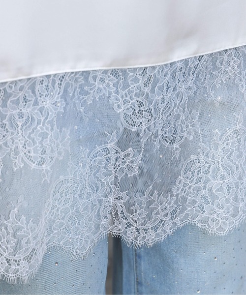 tiptop(ティップトップ)の「【ZOZO限定アイテム】サテンレース切り替えキャミ(キャミソール・レディース・オフホワイト/ホワイト系その他/ブラック/ブラック系その他・FREE)」の18枚目の写真